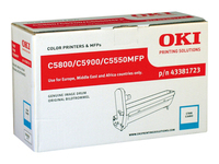 Bild von OKI C5800, C5900, C5550MFP Trommel cyan Standardkapazität 20.000 Seiten 1er-Pack