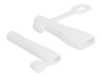 Bild von DELOCK Staubschutz fur USB Typ-A Stecker und Apple Lightning Stecker Set 2 Stuck weiss