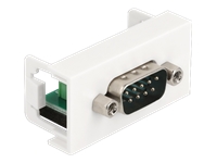 Bild von DELOCK Easy 45 Modul D-Sub 9 Pin Stecker zu 6 Pin Terminalblock 22,5x45mm