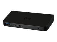 Bild von I-TEC USB-C Dual Display MST Docking Station 1x HDMI 1x DP 1x GLAN 3x USB 3.0 1x USB-C-Datei 1x Audio/Mic Jack 1x 60W USB-C PD