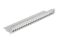 Bild von DELOCK Keystone 19 Patchpanel 24 Port grau