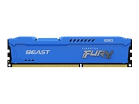 Bild von KINGSTON 16GB 1600MHz DDR3 CL10 DIMM Kit of 2 FURY Beast Blue