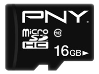 Bild von PNY Micro SD Card Performance Plus 16GB HC Class 10 SD adapter