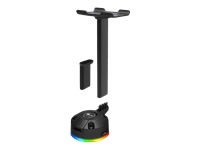 Bild von COUGAR Vacuum Headset Stand 2 USB hubs RGB lighteffect.