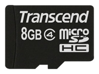 Bild von TRANSCEND 8GB micro SDHC Card Class 4