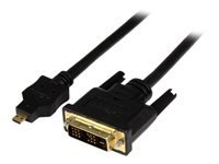 Bild von STARTECH.COM 2m Micro HDMI auf DVI Kabel - micro HDMI Typ-D / DVI-D Adapterkabel - St/St