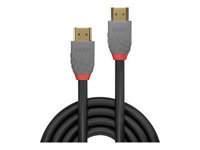 Bild von LINDY 5m HDMI High Speed HDMI Kabel Anthra Line