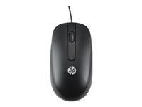 HP USB 2-BUTTON OPTICAL MOUSE 2013 BLACK DESIGN