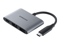 Bild von SAMSUNG Multiport Adapter USB-C zu USB-A HDMI TYPE-C Gray