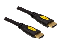 Bild von DELOCK Kabel High Speed HDMI mit Ethernet - HDMI-A Stecker > HDMI-A Stecker 4K 0,5 m