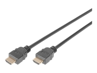 Bild von DIGITUS HDMI High Speed connection cable type A M/M 3.0m w/Ethernet Ultra HD 60p