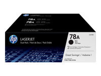 Bild von HP 78A LaserJet Original Toner schwarz Standardkapazität 2.100 Seiten 2er-Pack