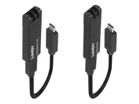 LINDY 100m Fibre Optic USB 3.2, Type C, Extender