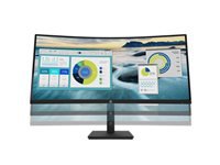 HP Display P34hc G4, 34 inch, WQHD, USB-C, Curved, 1xHDMI, 1xDP, 4xUSB 3.1