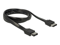 Bild von DELOCK Kabel eSATA 3 Gb/s Buchse > eSATA Buchse 70cm schwarz