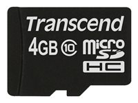 Bild von TRANSCEND Premium 4GB microSDHC UHS-I Class10 20MB/s MLC