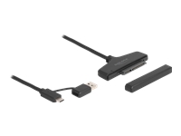 Bild von DELOCK USB zu SATA 6 Gb/s Konverter mit USB Type-C oder USB Typ-A Anschluss