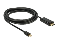 Bild von DELOCK Kabel Mini Displayport 1.1 Stecker > HDMI-A Stecker 3 m