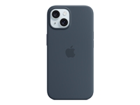 Bild von APPLE iPhone 15 Silicone Case with MagSafe - Storm Blue