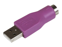 Bild von STARTECH.COM PS/2 Tastatur auf USB Adapter - PS-2 / USB Konverter - Buchse / Stecker