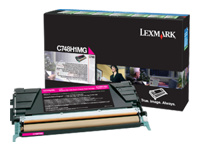 Bild von LEXMARK C748 Toner magenta Standardkapazität 10.000 Seiten 1er-Pack With returnprogram