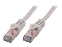MCL Cordon Eco Cat 6 RJ45 F/UTP 0.5m Gris