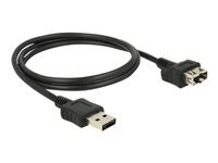 Bild von DELOCK Kabel EASY-USB 2.0 Typ-A Stecker > EASY-USB 2.0 Typ-A Buchse ShapeCable 1 m