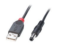 Bild von LINDY Adapterkabel USB A St DC 5,5/2,5mm