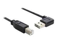 Bild von DELOCK Kabel EASY USB 2.0-A 90G gewinkelt > B Stecker/Stecker 1 m