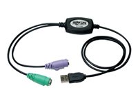 Bild von EATON TRIPPLITE USB to PS/2 Adapter for Keyboard and Mouse