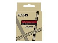 EPSON LK-4RKK Ruban satin Or/Rouge 12/5
