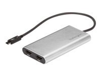 Bild von STARTECH.COM Thunderbolt 3 auf zwei HDMI Adapter - 4K 60hz - Mac und Windows kompatibel - USB C HDMI Adapter - Thunderbolt 3 zu HDMI