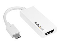 Bild von STARTECH.COM USB-C zu HDMI Adapter - USB Typ C zu HDMI Konverter für Computer mit USB - 4K 60Hz - Weiss