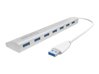 Bild von ICY BOX IB-AC6701 USB HUB unterstuetzt USB 3.0 mit 7 ports incl. 5V/4A Stromadapter