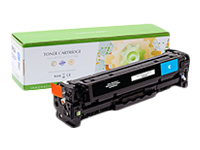 Bild von STATIC Toner cartridge compatible with HP CC531A cyan remanufactured 2.800 pages