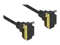 Bild von DELOCK DVI Kabel 18+1 Stecker gewinkelt zu 18+1 Stecker gewinkelt 3m