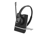 EPOS IMPACT D 30 Phone Stereo DECT headset for desk phones with basic Ultra Noise Canceling headband and earhook