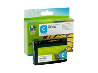 Bild von STATIC Ink cartridge compatible with HP CN054AE 932XL cyan remanufactured 825 pages