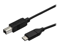 Bild von STARTECH.COM USB-C auf USB-B Druckerkabel - St/St - 0,5m - USB 2.0 - USB C zu USB B Kabel - USB Typ C Druckerkabel