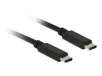 Bild von DELOCK Kabel USB 2.0 USB Type-C Stecker > USB Type-C Stecker 0,5 m schwarz