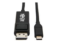 Bild von EATON TRIPPLITE USB-C to DisplayPort Adapter Cable M/M 4K 60Hz HDR Locking DP Connector 6ft. 1,8m