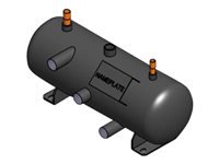 APC Flooded Receiver, 20L 219mm diameter, 640mm length PED with heater down to -20C
