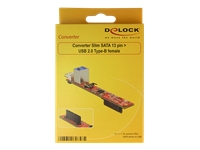 Bild von DELOCK Konverter Slim SATA 13 Pin > USB 3.0 Typ-B Buchse