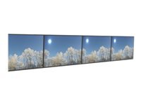 HI-ND Videorow Mounting kit landscape for 4x1 video wall screen size 32inch wall-mountable