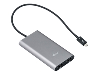 Bild von I-TEC THUNDERBOLT3 Dual HDMI Video Adapter fuer Thunderbolt3 MacOS und Windows unterstuetzt 2x 4K 60Hz Monitor