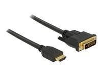 Bild von DELOCK HDMI zu DVI 24+1 Kabel bidirektional 2 m