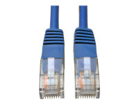 EATON TRIPPLITE Cat5e 350MHz Molded UTP Ethernet Cable RJ45 M/M - Blue 6ft. 1.83m