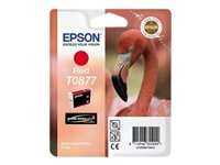 Bild von EPSON T0877 Tinte rot Standardkapazität 11.4ml 1-pack blister ohne Alarm