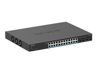 Bild von NETGEAR MS324TXUP - 1 year Insight Managed 24PT MG U60 POE++ SMART SWITCH + 4 SFP+ Ports