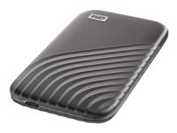 Bild von WD 4TB My Passport SSD - Portable SSD up to 1050MB/s Read and 1000MB/s Write Speeds USB 3.2 Gen 2 - Space Gray